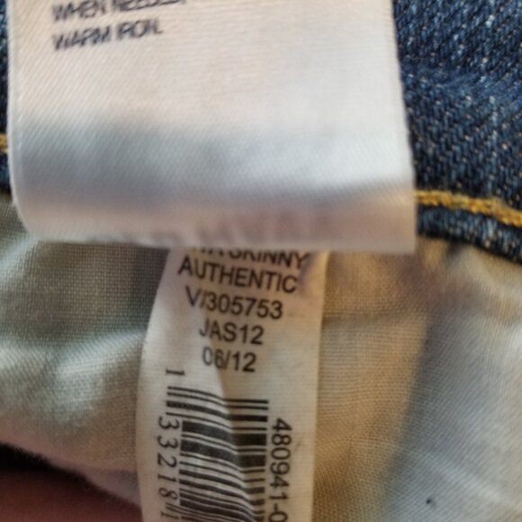 Old Navy Straight Leg Womens Plus Size 20 Jeans Blue Denim Pockets Retro - Picture 5 of 5